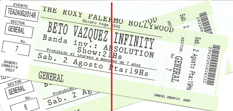 Vuelo de la Esfinge - Recital Beto Vazquez Infinity
